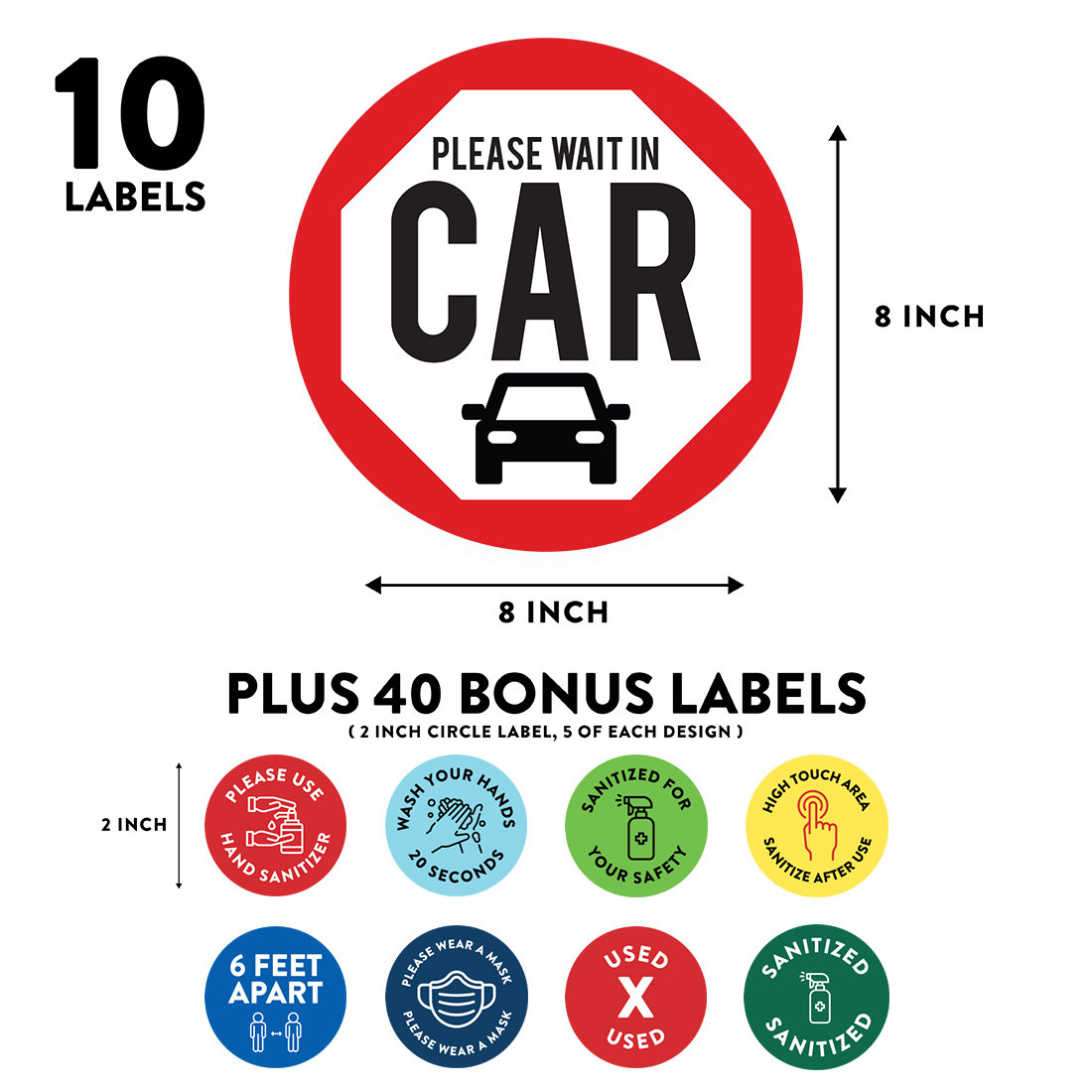 Koyal Wholesale Please Wait In Car Business Sign Wayfair